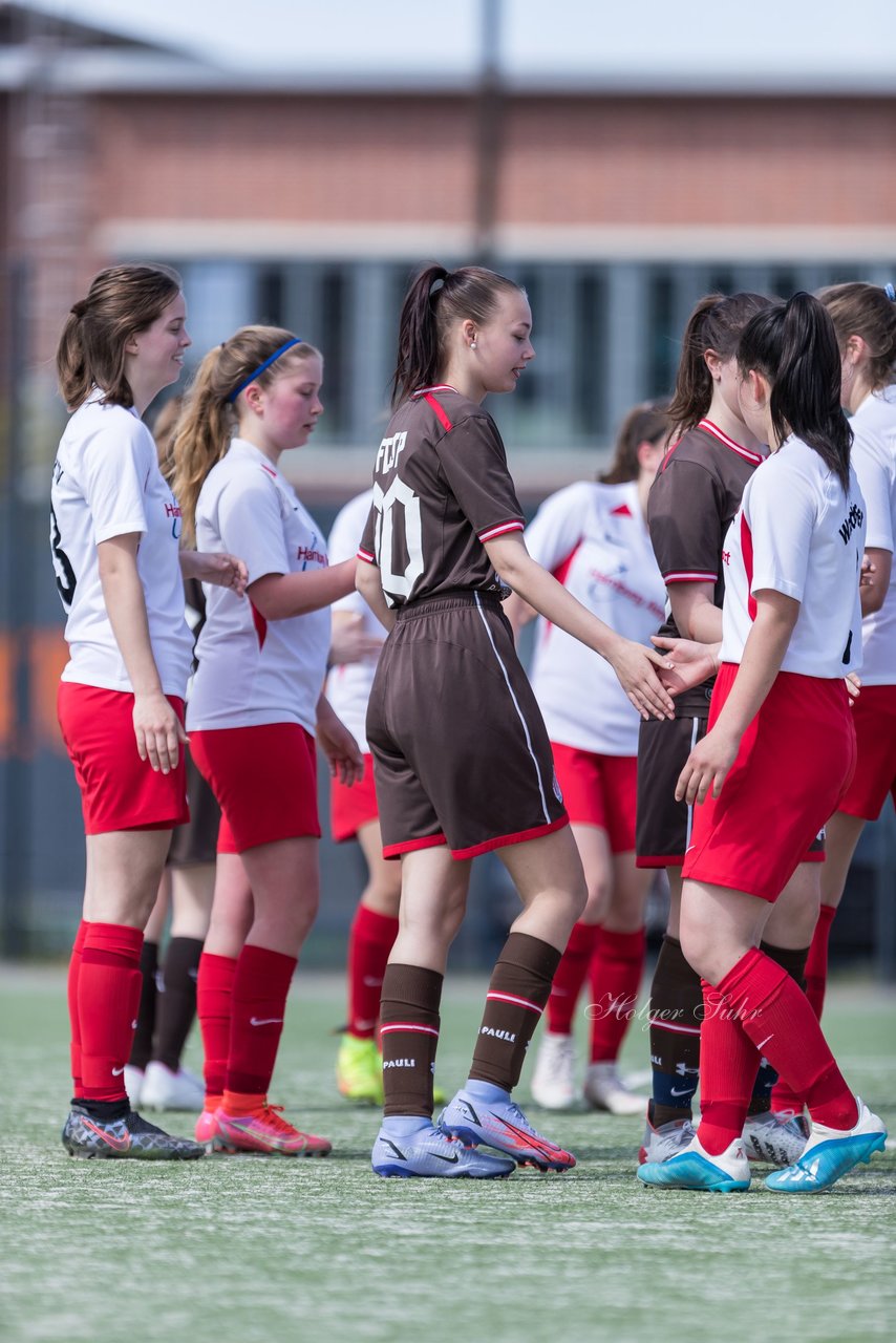 Bild 300 - wBJ St. Pauli - Walddoerfer : Ergebnis: 1:11